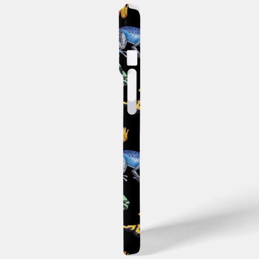 黒いカエル Case-Mate iPhoneケース (裏面 / 左)