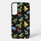黒いカエル SAMSUNG GALAXYケース (裏面)