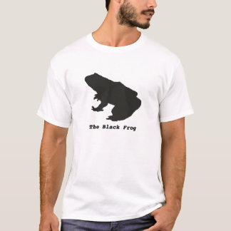 黒いカエル Tシャツ