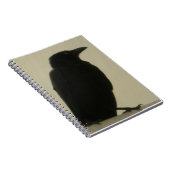 黒いカラスのノート ノートブック (右側)