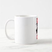 黒いカラス コーヒーマグカップ (左)