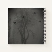 黒いカラス ノートブック (裏面)