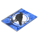 黒いカラス ノートブック (左側)