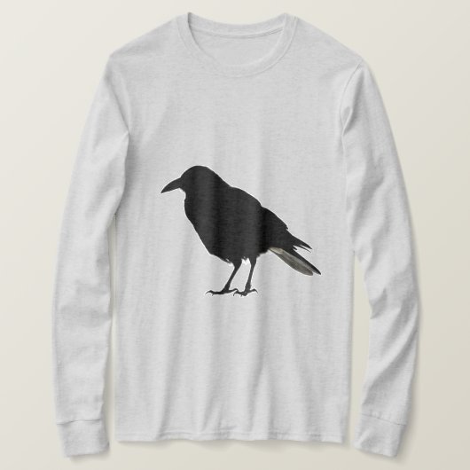 黒いカラス Tシャツ (デザイン正面)
