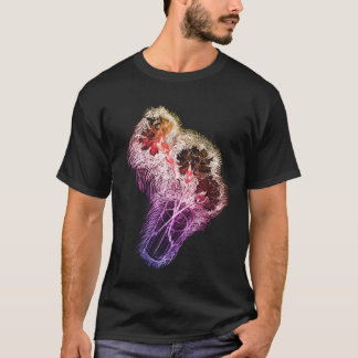 黒いカーネーション Tシャツ