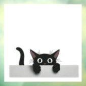 黒いキャットウィンドウの固定 ウィンドウサイン (シート3)