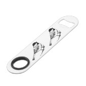 黒いキャップの《鳥》アメリカゴガラサンダー_コーブ スピード栓抜き (正面アングル)