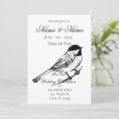 黒いキャップの《鳥》アメリカゴガラサンダー_コーブ 招待状 (スタンド正面)