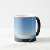 黒いキャデラック山か白11のozの変形させるマグ モーフィングマグカップ (正面右)