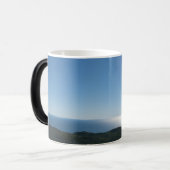 黒いキャデラック山か白11のozの変形させるマグ モーフィングマグカップ (正面左)