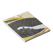 黒いキャビアと小さじ1杯の真珠 ノートパッド (アングル)