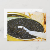 黒いキャビアと小さじ1杯の真珠 ポストカード (正面/裏面)