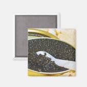 黒いキャビアと小さじ1杯の真珠 マグネット (正面/裏面)