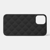 黒いキルテッドレザーケース-メイトiPhoneケース Case-Mate iPhoneケース (裏面 (横))