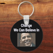 黒いキーチ信じェインの「変更」 キーホルダー (正面)