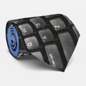 黒いキーボードのタイ! ネクタイ (ロール)