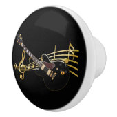 黒いギターのノブ セラミックノブ (右)