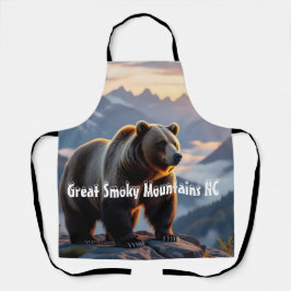  黒いクマたち 山に棲む エプロン
