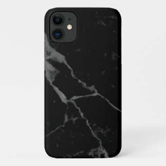 黒いクラック大理石のケースメイトがほとんど存在しない iPhone 11 ケース