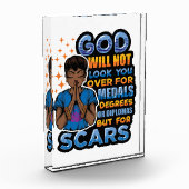 黒いクリスチャン女性メラニン祈クイーンへ フォトブロック (左)