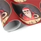 黒いクリスマス: サンタクロースはここにいます ラッピングペーパー (ロールコーナー)