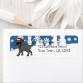 黒いクールラボの漫画 ラベル (インサイチュ)