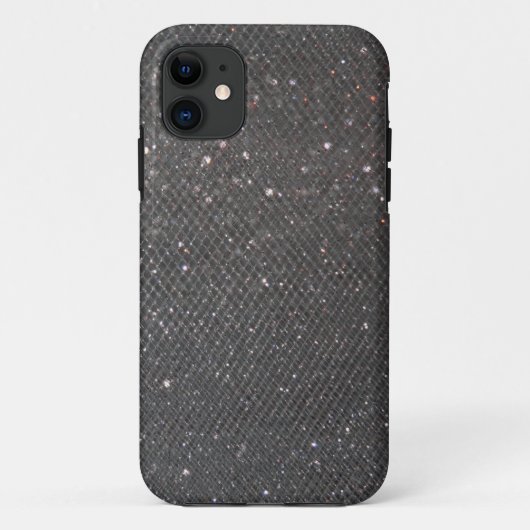 黒いグリッターの箱 Case-Mate iPhoneケース (裏面)