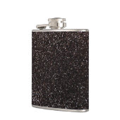 黒いグリッター フラスク (左)