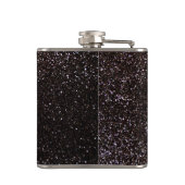 黒いグリッター フラスク (裏面)