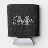 黒いグリッター 缶クーラー (裏面)