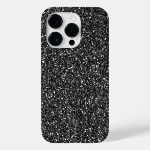 黒いグリッター Case-Mate iPhone 14 PROケース