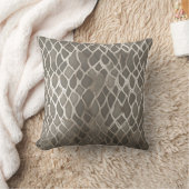 黒いグレーシェード クッション (ブランケット)