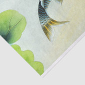 黒いコイの魚のティッシュペーパー 薄葉紙 (詳細)