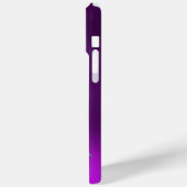 黒いコルセアパープル Case-Mate iPhoneケース (裏面 / 左)