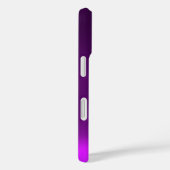 黒いコルセアパープル Case-Mate iPhoneケース (裏面 / 右)