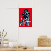 黒いコルセアレッド ポスター (キッチン)