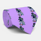 黒いコルセア ネクタイ (ロール)