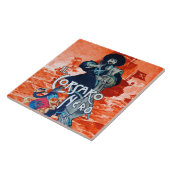 黒いコルセア/海賊船の赤い戦い タイル (側面)