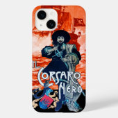 黒いコルセア/海賊船の赤い戦い Case-Mate iPhoneケース (裏面)