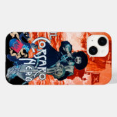 黒いコルセア/海賊船の赤い戦い Case-Mate iPhoneケース (裏面 (横))