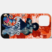 黒いコルセア/海賊船の赤い戦い Case-Mate iPhoneケース (裏面 (横))