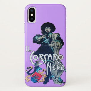 黒いコルセア iPhone X ケース