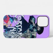 黒いコルセア iPhoneケース (裏面横)