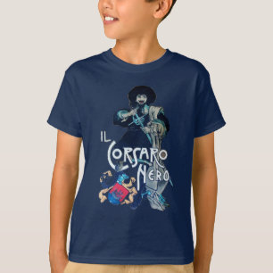 黒いコルセア Tシャツ