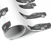 黒いコルベット ラッピングペーパー (ロールコーナー)