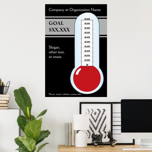 黒いゴール ポスター (ホームオフィス)