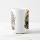 黒いサイを覚えて下さい コーヒーマグカップ (中央)