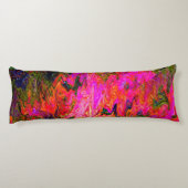 黒いサイケデリックライトおもしろい........ ボディピロー (裏面)