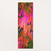 黒いサイケデリックライトおもしろい........ ヨガマット (裏面)