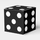 黒いサイコロ フェイバーボックス (正面サイド)